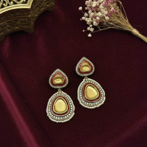 Earrings Kundan