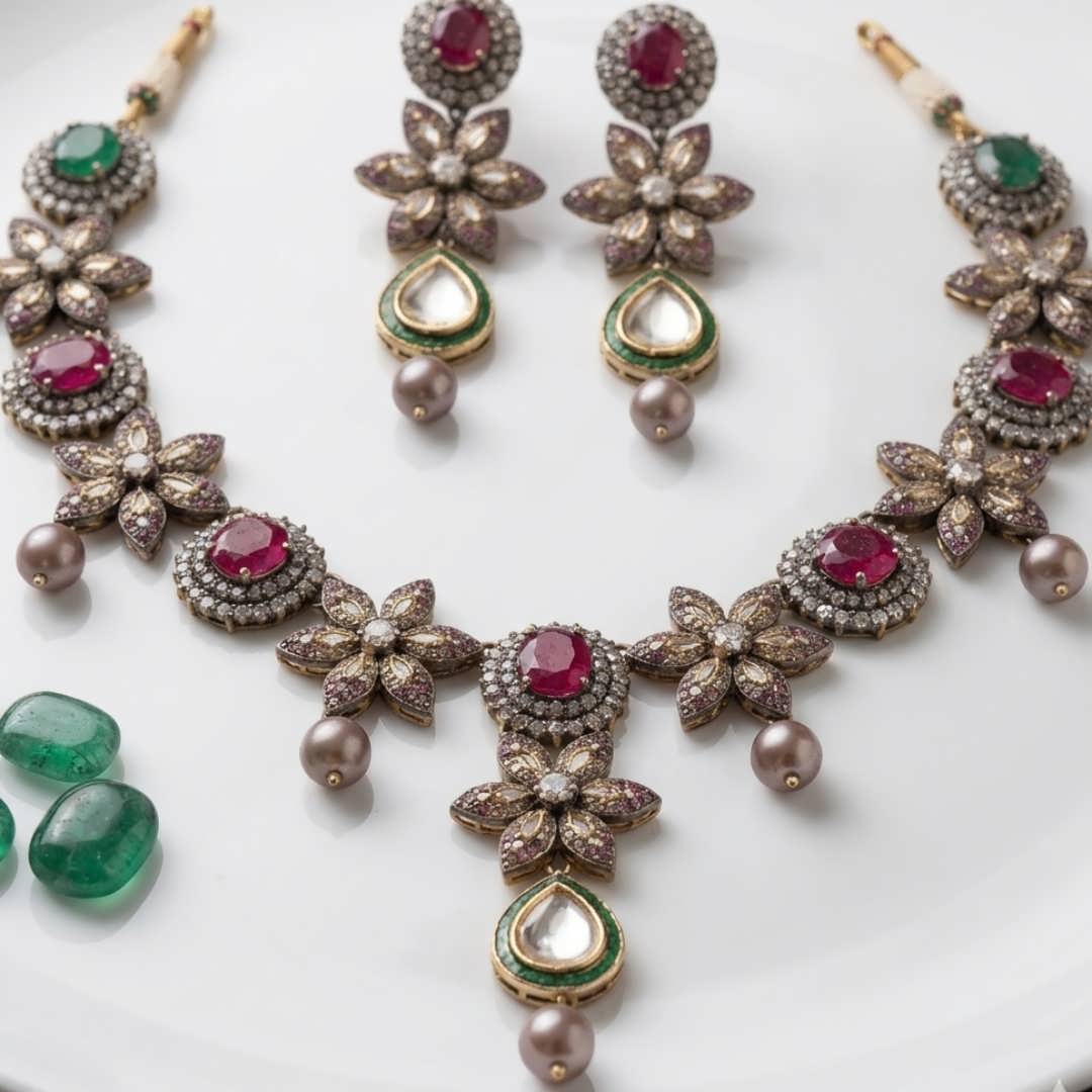 Floret Silver Set