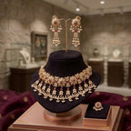 Ruby Kundan set 2