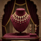 Ruby Kundan set 3