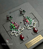 Earrings Bio color Tourmalion