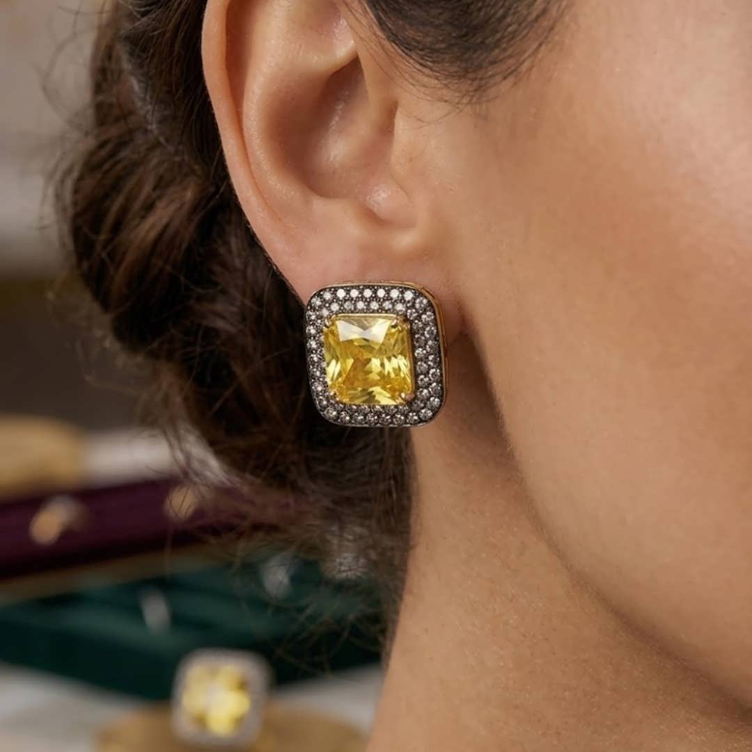 Earrings zirconia 3