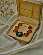 Ruby Sapphire Bracelet