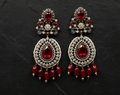 Earrings ruby 2