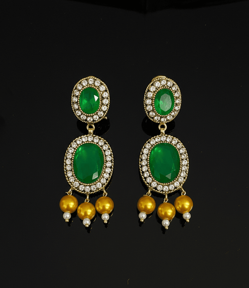 Earrings Emerald 2