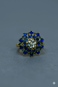 Sapphire Ring Blue
