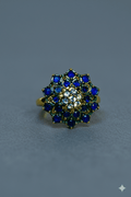 Sapphire Ring Blue