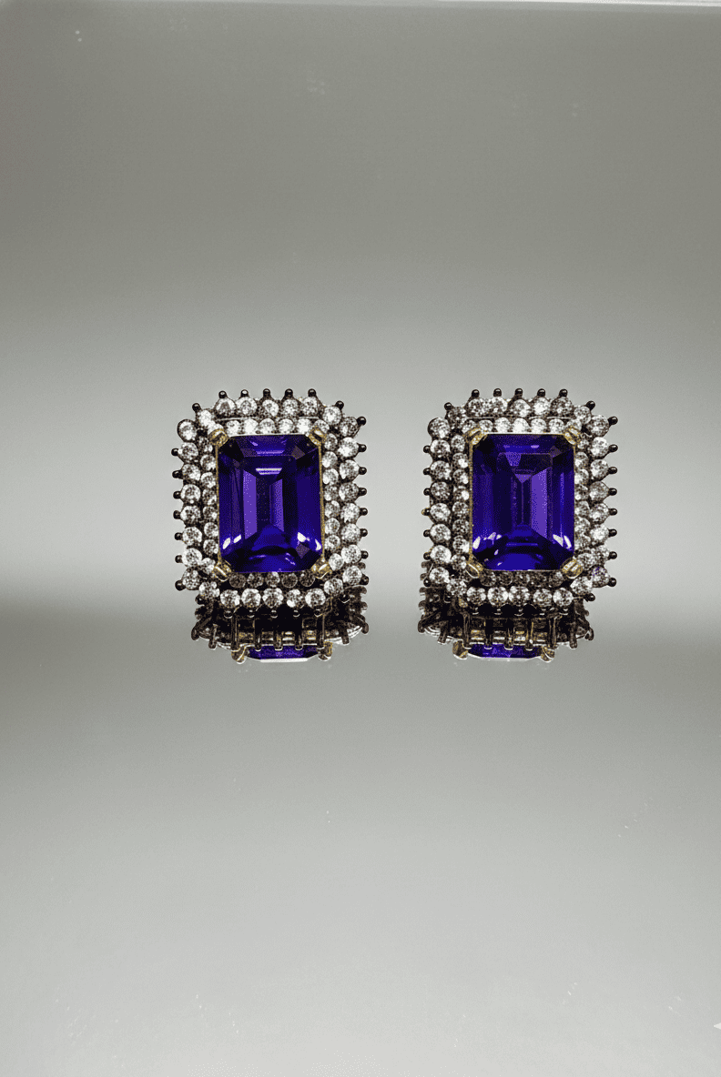 Studs Amethyst