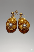 Earrings Floret Pearl 2