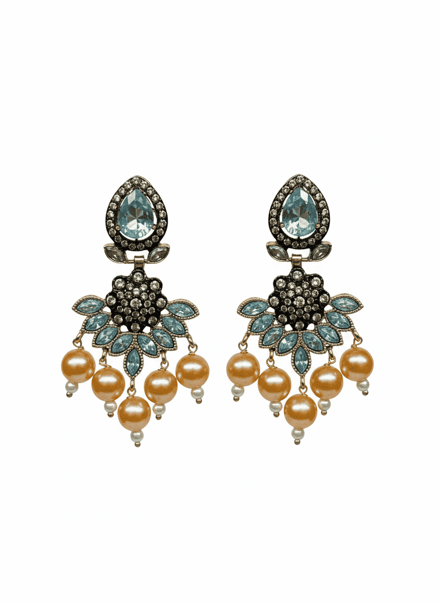 Earrings Peral Zirconia 2