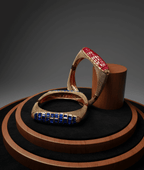 Ruby Sapphire Bangles 2