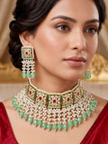 Kundan pearl Choker Set