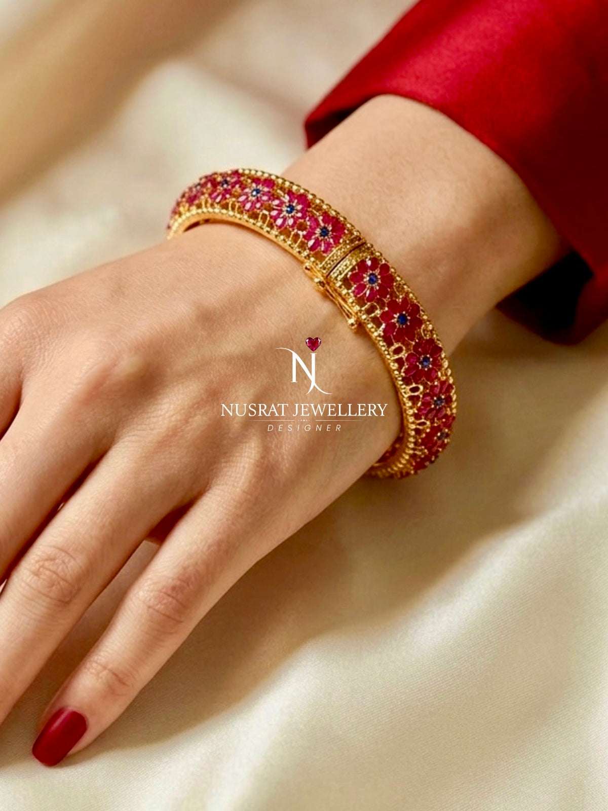 Ruby Rose Bangle