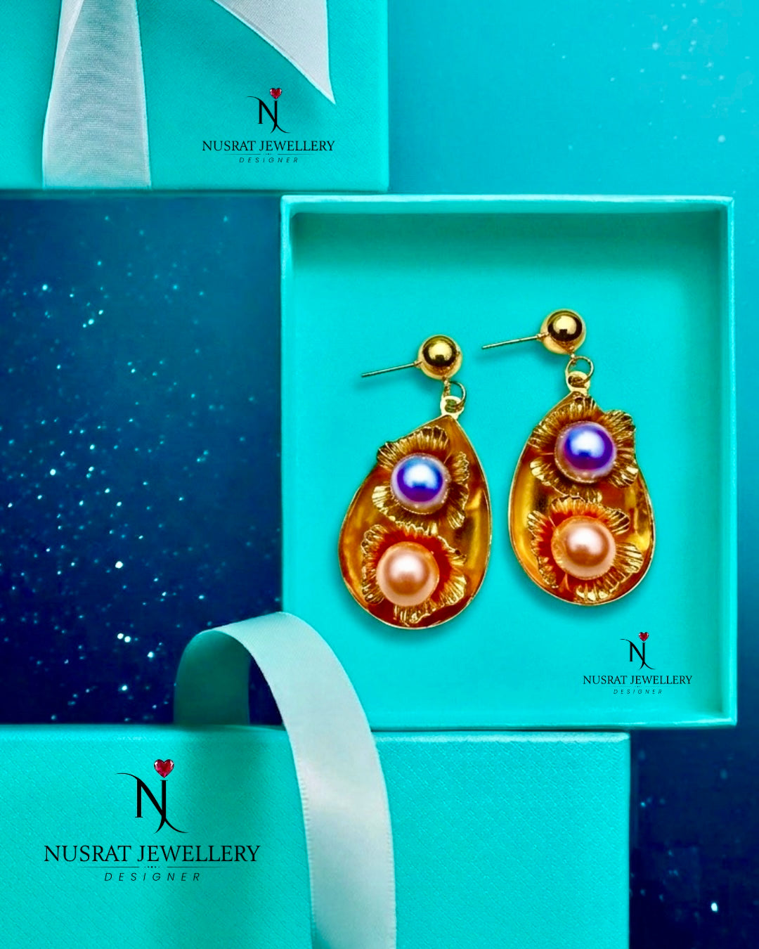 Earrings Floret Pearl