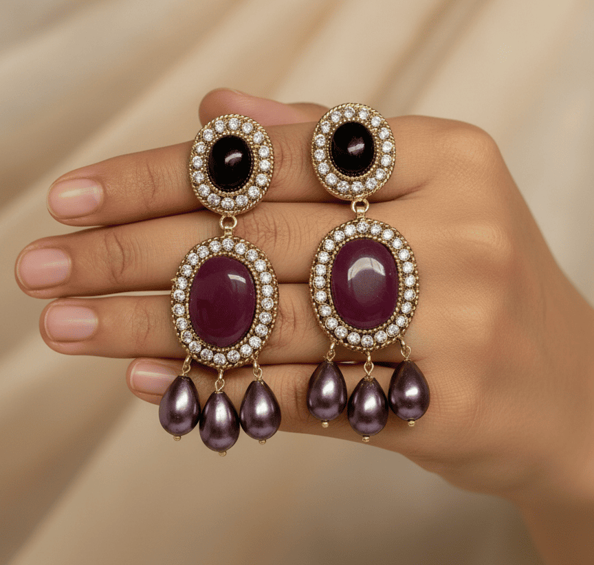 Earrings Onyx 2