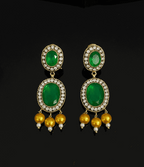 Earrings Emerald - Nusrat Jewellery