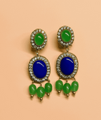 Earrings Lapis Lazuli - Nusrat Jewellery