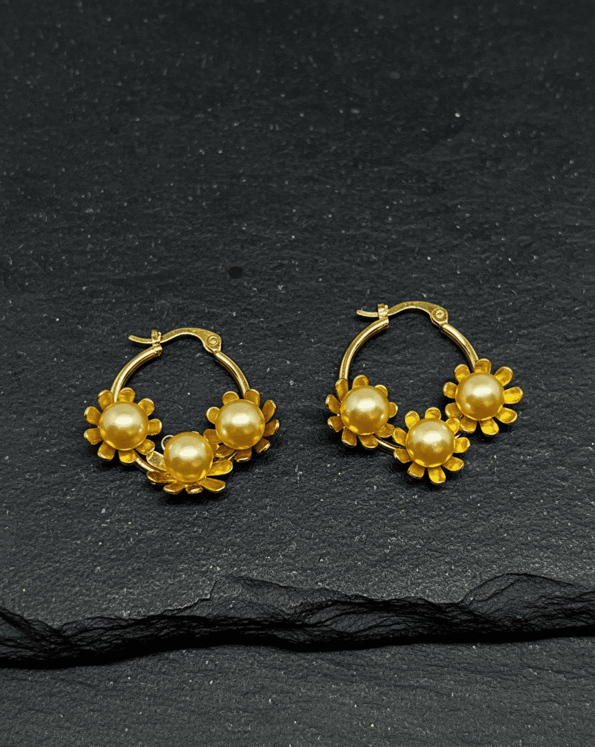Earrings pearl 3 - Nusrat Jewellery