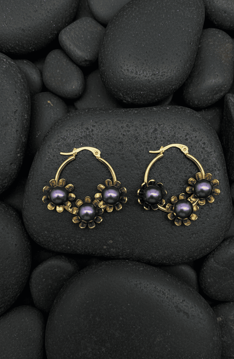 Earrings pearl 3 - Nusrat Jewellery