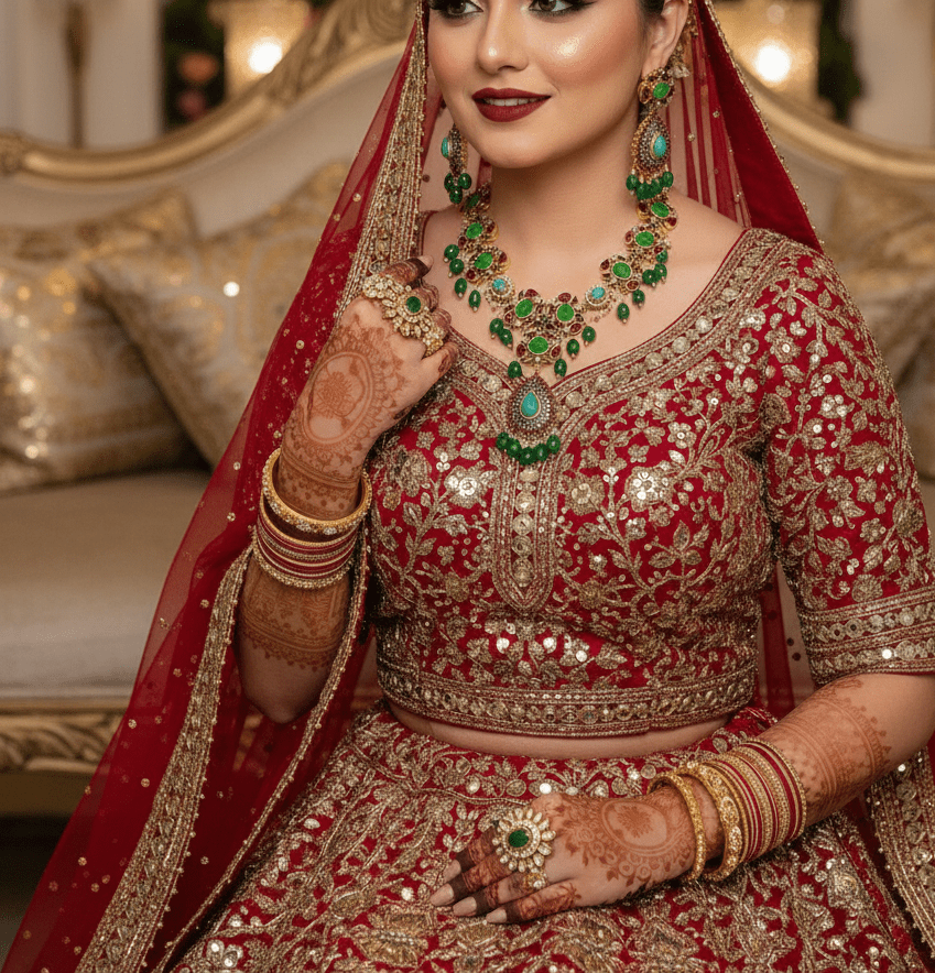 Royal Emerald Set