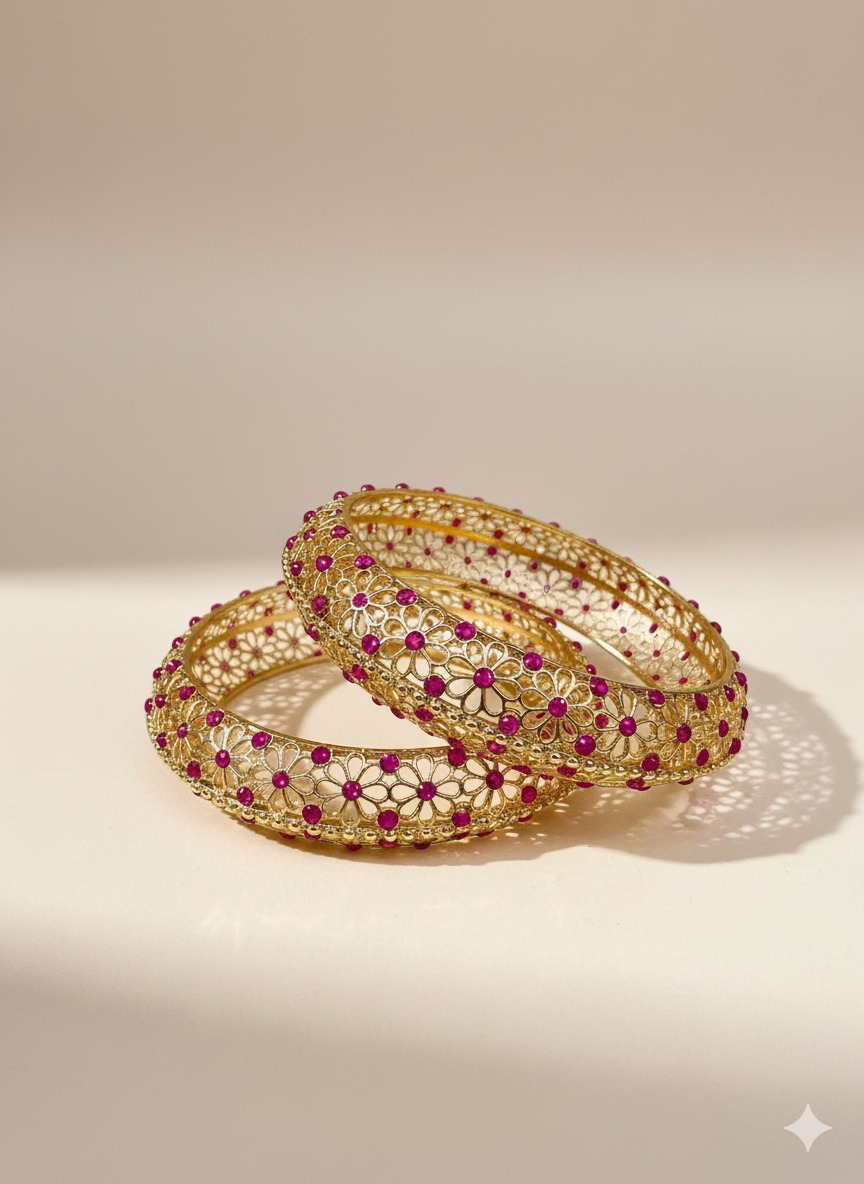Ruby Bangles