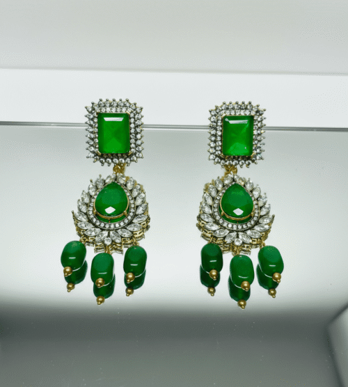 Earrings Emerald
