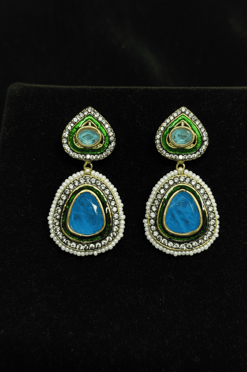 Earrings Kundan - Image 3