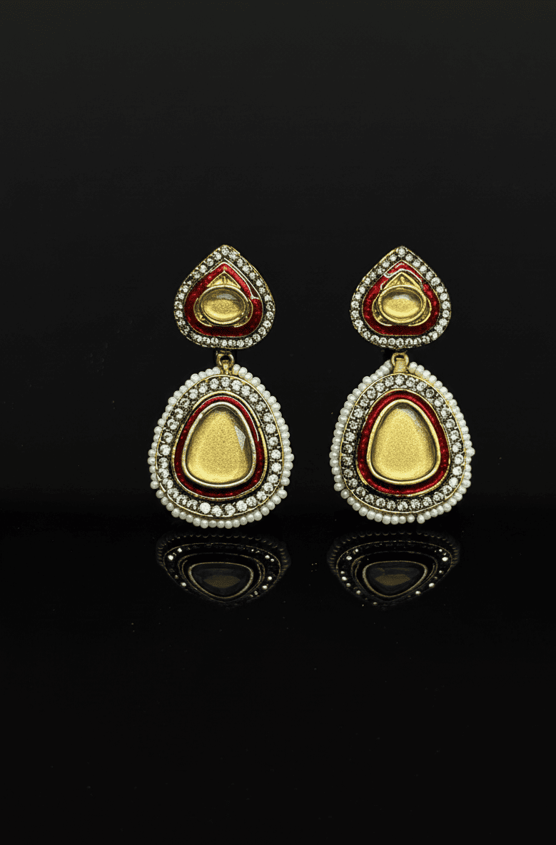 Earrings Kundan - Image 2